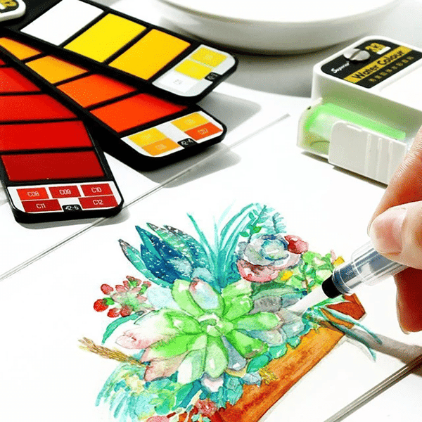 Compact Watercolor Travel Kit