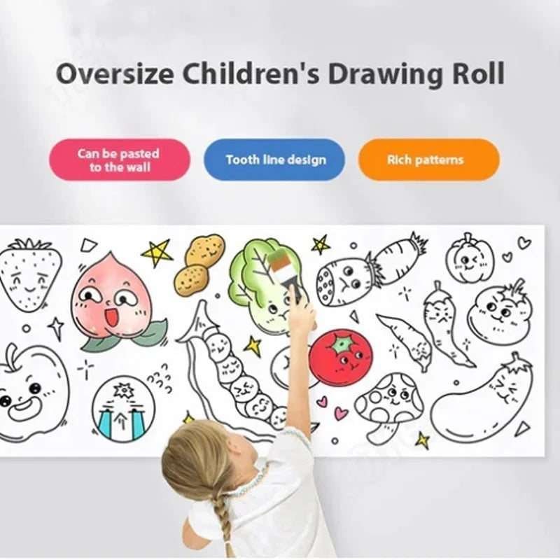 Children's Drawing Roll | 🔥NEW YEAR 2024 SALE 49% OFF🔥 - Luxinsly