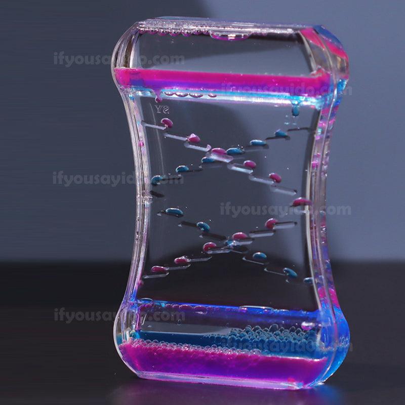 Colorful Liquid Motion Bubbler Hourglass Timer | Perfect for Birthday Gifts
