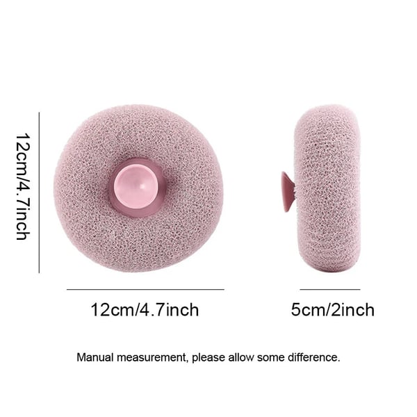 Luxury Bath Sponge with Suction Grip