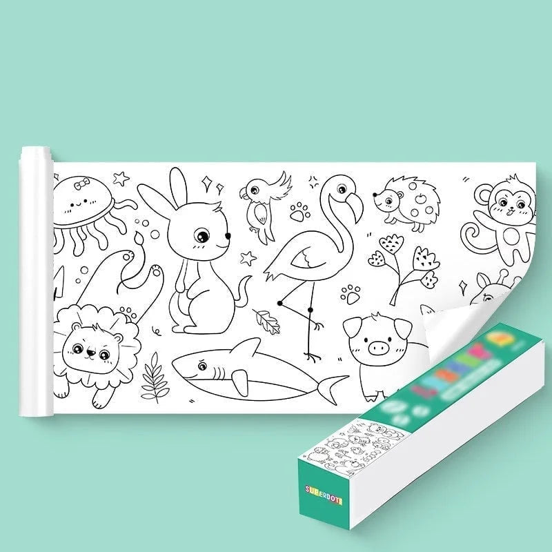 Children's Drawing Roll | 🔥NEW YEAR 2024 SALE 49% OFF🔥 - Luxinsly