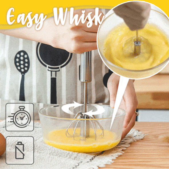 Semi-Automatic Egg Whisk | SALE 50% OFF
