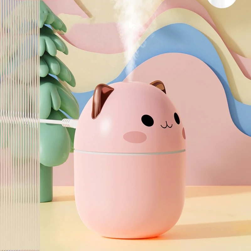 Mini Kawaii Cat Desktop Humidifier