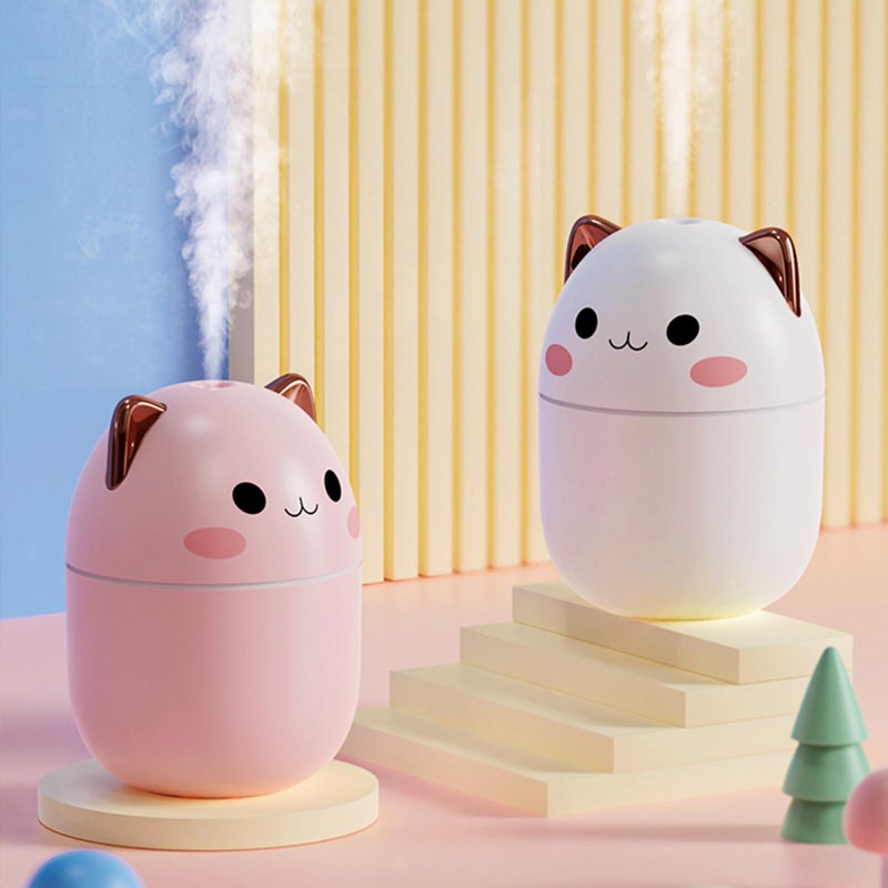 Mini Kawaii Cat Desktop Humidifier