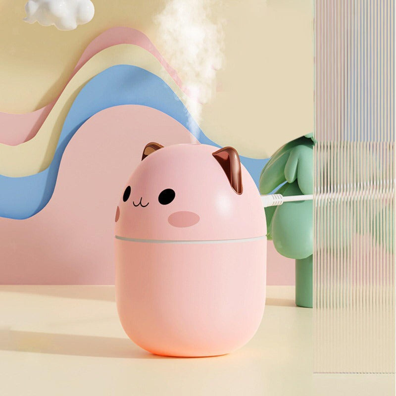 Mini Kawaii Cat Desktop Humidifier