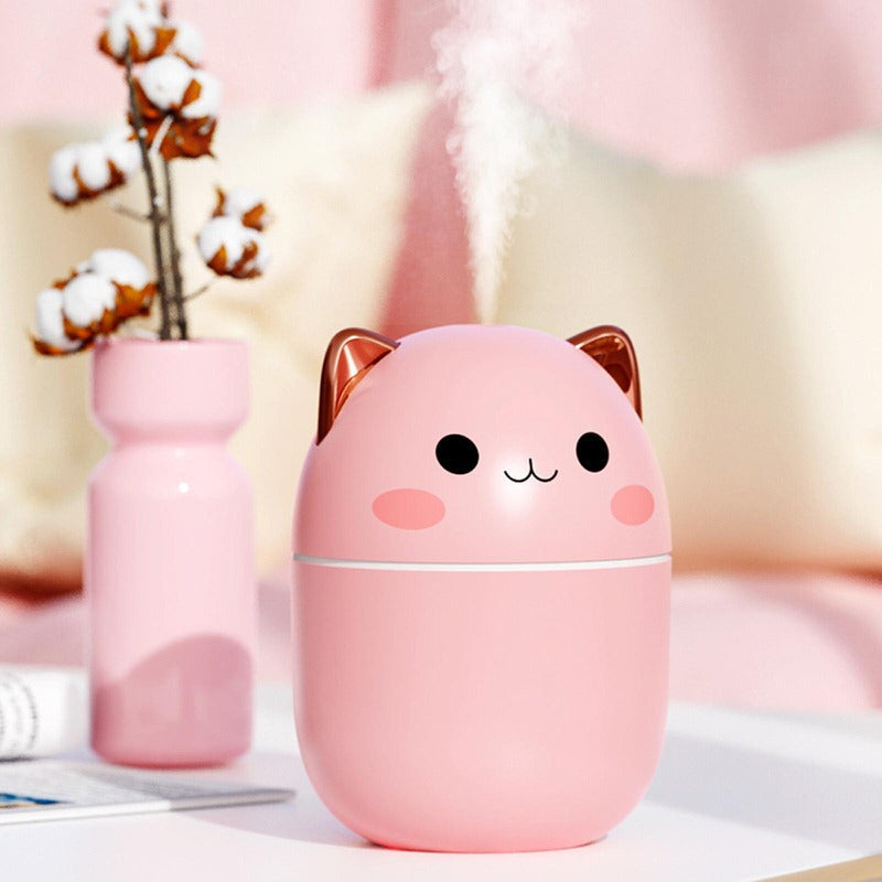 Mini Kawaii Cat Desktop Humidifier