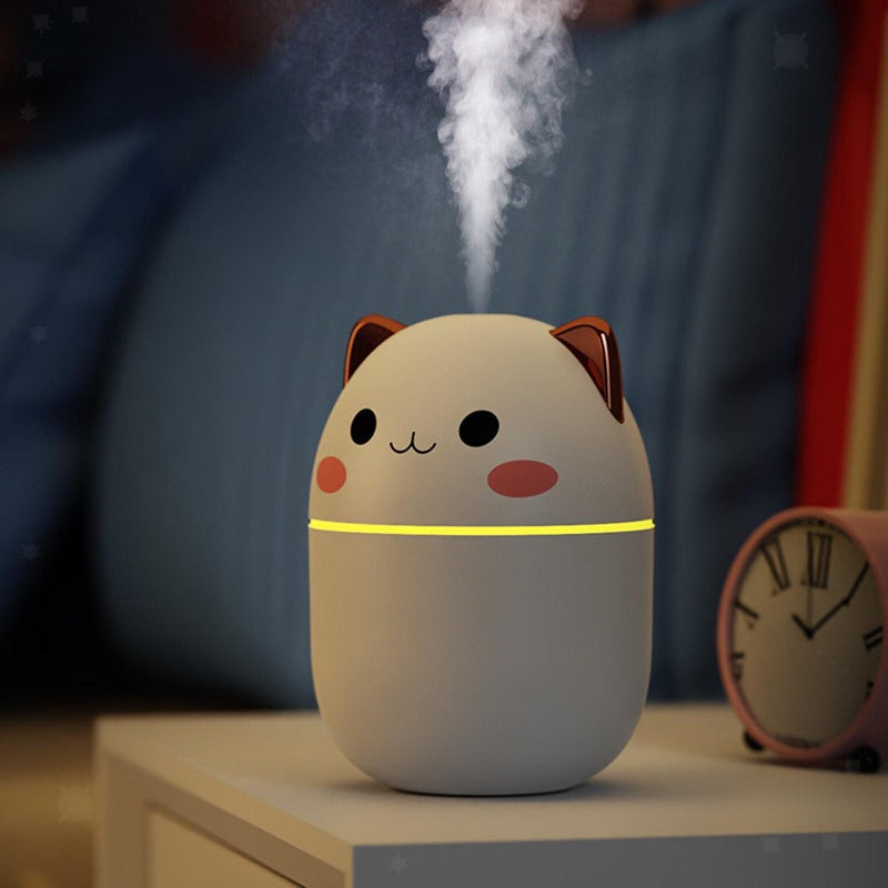 Mini Kawaii Cat Desktop Humidifier