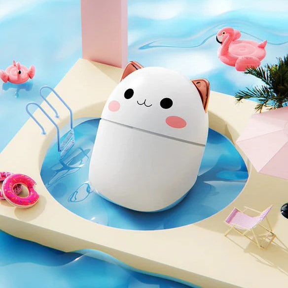 Mini Kawaii Cat Desktop Humidifier