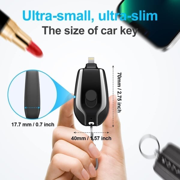 Hot Sale 49% OFF Keychain Power Bank - 👍 Buy 2, Get 1 Free (3-Pack) - Luxinsly