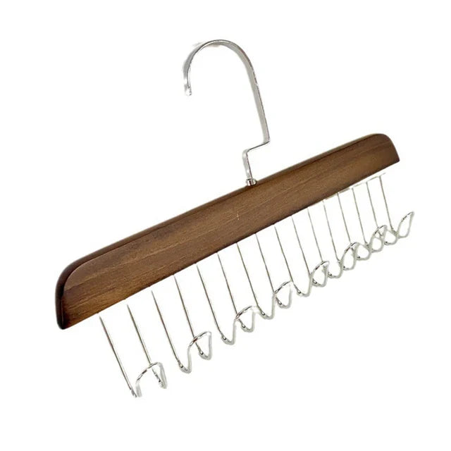 Solid Wood Closet Hanger Organizer - Luxinsly