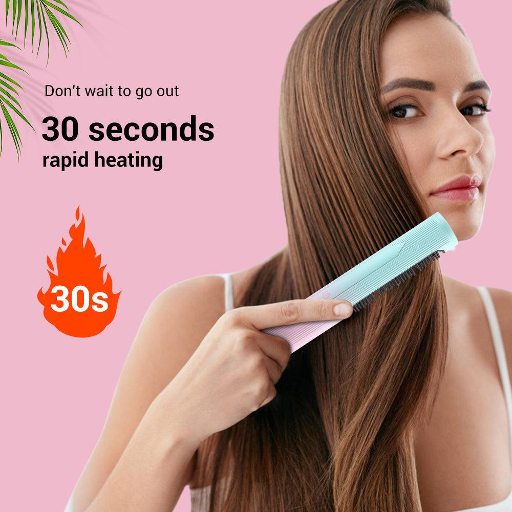 Frizz Wand - Portable Hair Straightener - Luxinsly