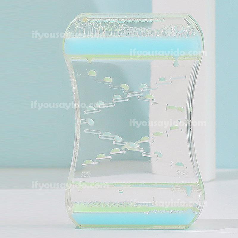 Colorful Liquid Motion Bubbler Hourglass Timer | Perfect for Birthday Gifts
