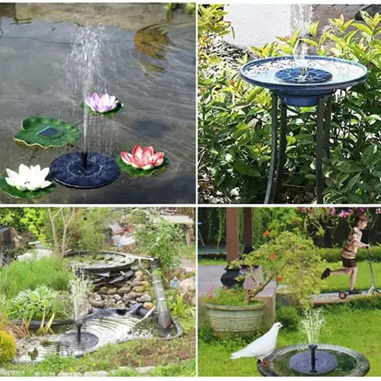 Mini Solar Fountain | Fountain bird drinkers