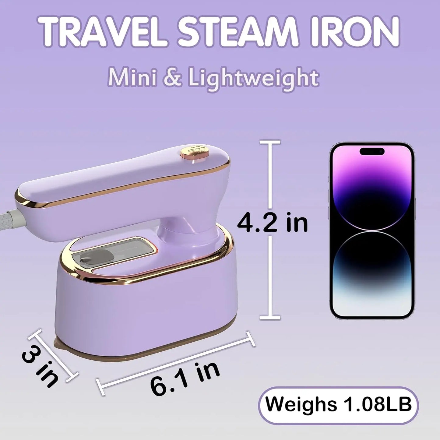 miniron™ - Mini Steam Iron Luxinsly