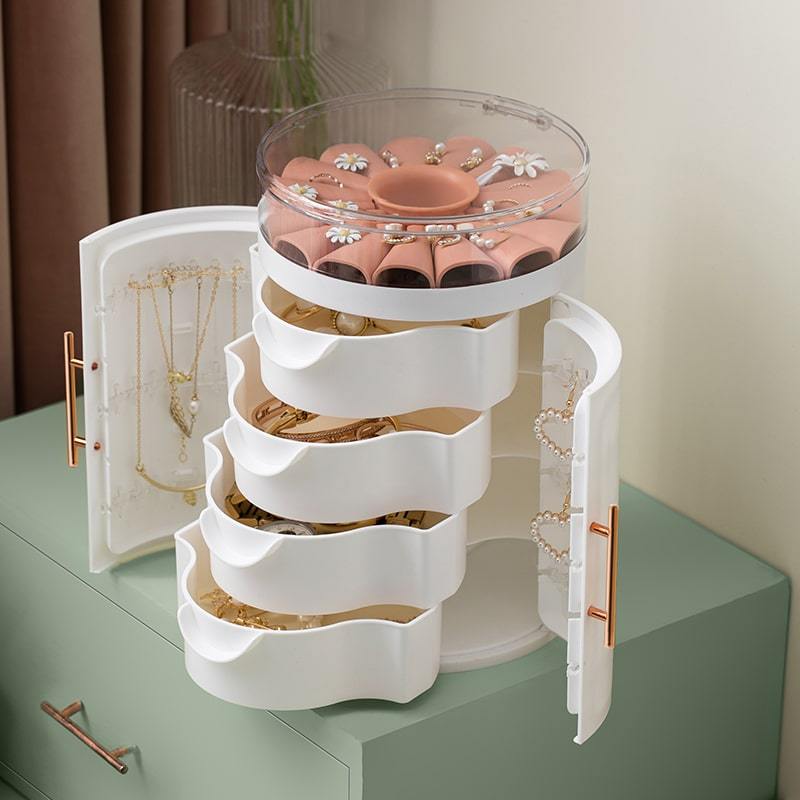 Multi-Layered Jewelry Organizer Tower