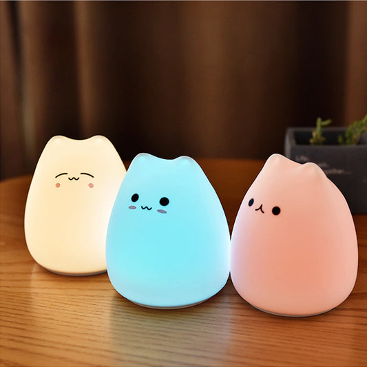 Stretchy Cat LED Night Light - Luxinsly