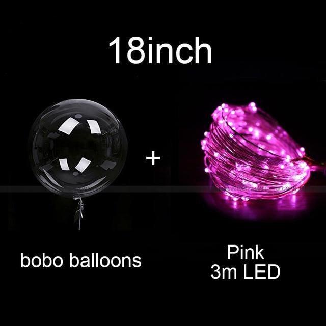 Reusable LED Balloons for Birthday, Wedding, and Home Party Decor - Luxinsly