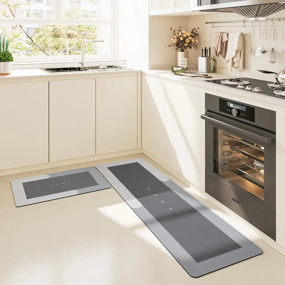 Comfortable Waterproof & Non-Slip Kitchen Mat with Absorbent Polymer Technology